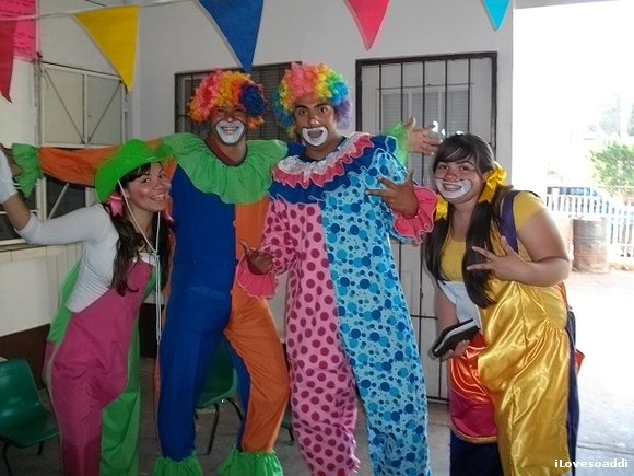 the happy team! (: