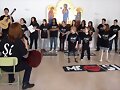 preparando la canci&oacute;n del festival Vocacional