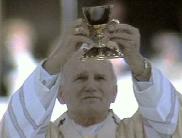Juan Pablo II, en Valencia.