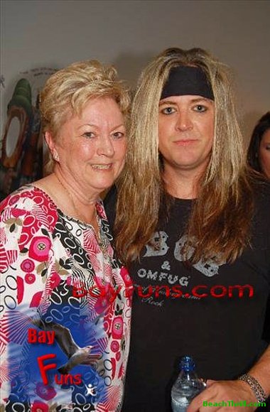 Brett Michaels con su Mami
