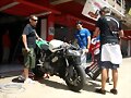 24 H. Montmel&oacute; 08. Preparando la moto