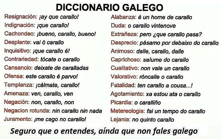 Gallego diccion