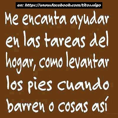 Levanta los pies