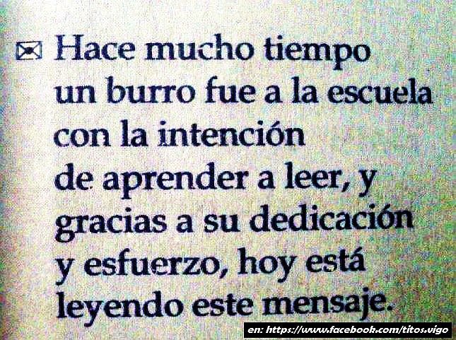 ¿sabes leer?