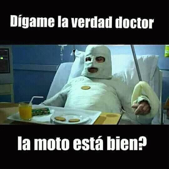 y la moto?