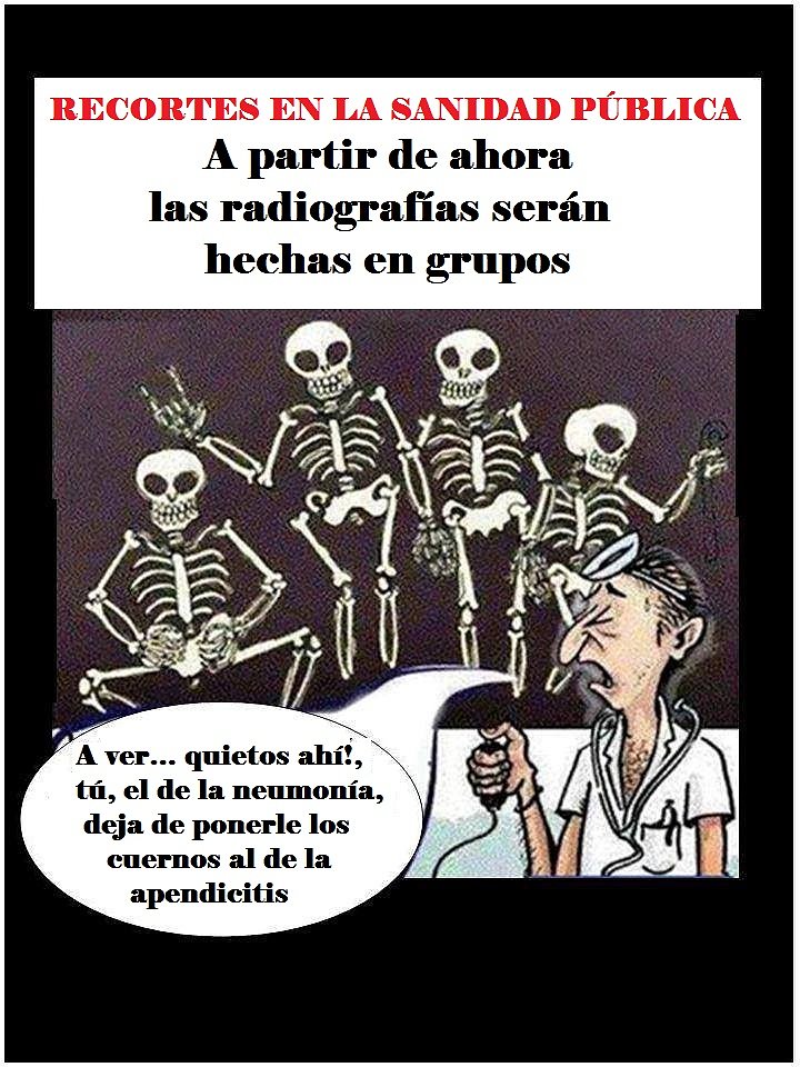 Recortes en sanidad