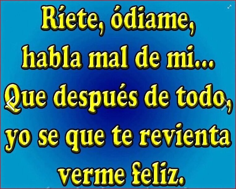 Habla de mí aunque sea mal