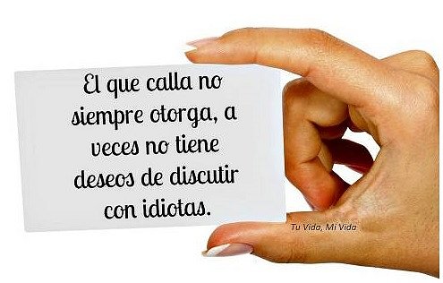 El que calla