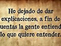 Explicaciones