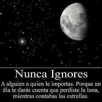 Nunca ignores