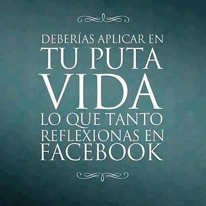 Tu vida en facebook