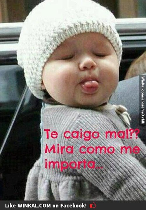 ¿Te caigo mal?