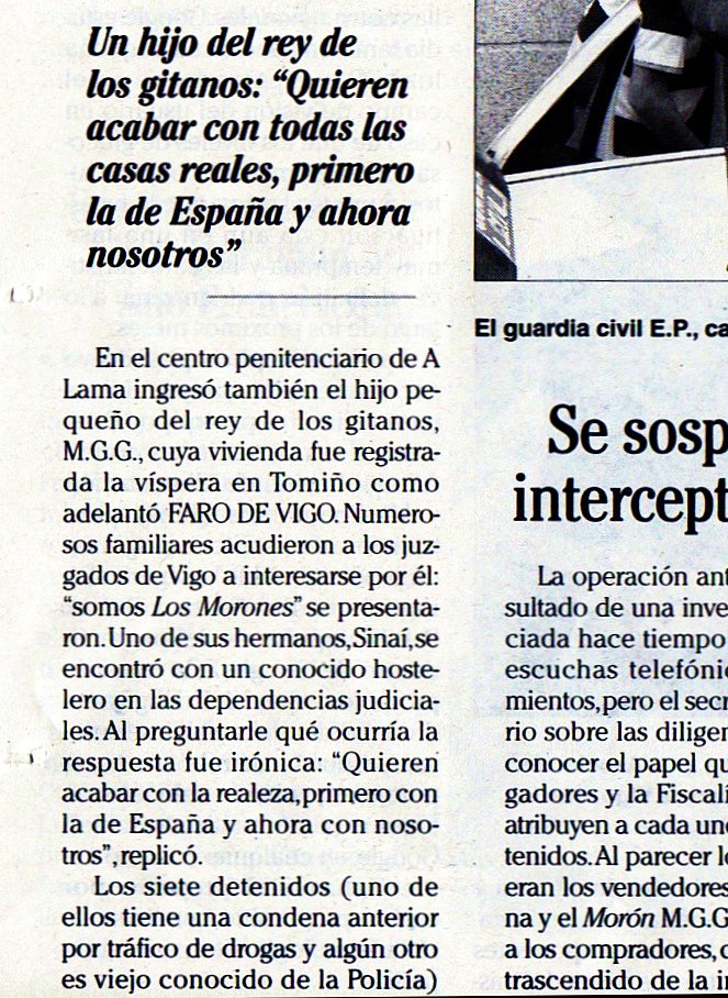 El hijo del rey de los gitanos