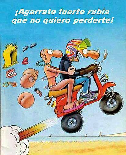 Agarrate rubia