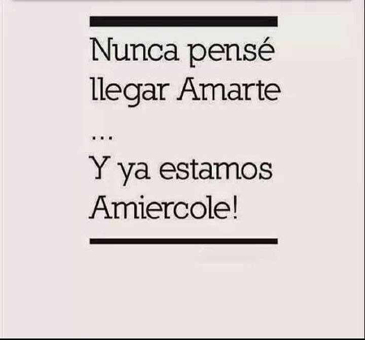 A miercoles
