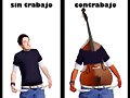 Con y sin trabajo