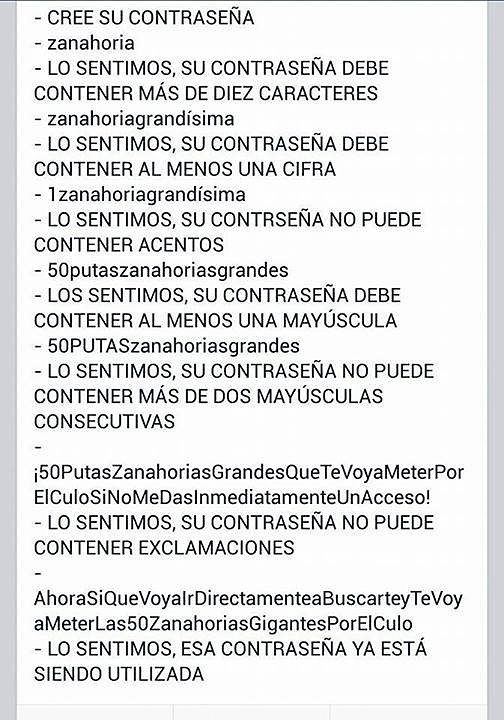Contraseñas