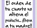 El orden