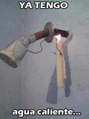 Agua caliente