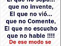evita chismes