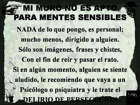 no para sensibles