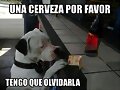 una cerveza