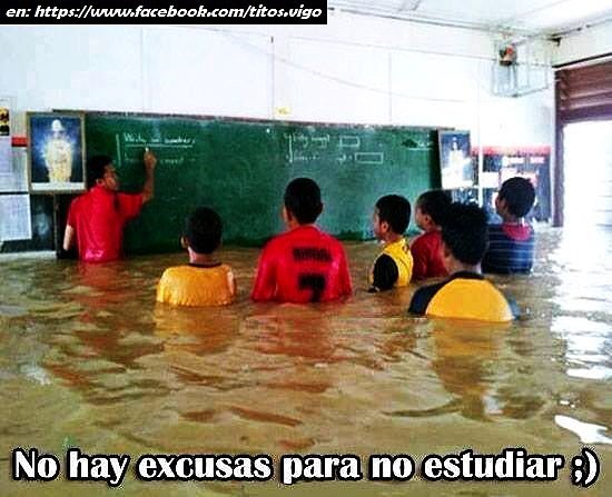 No hay excusas
