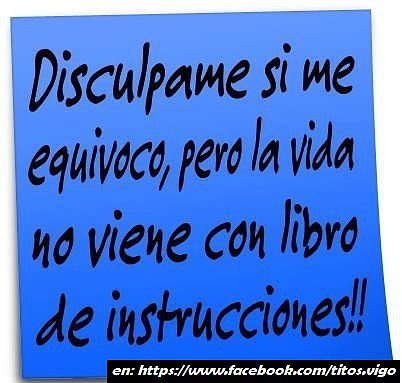 disculpa