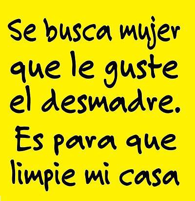 El desmadre