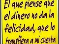 El dinero cuenta