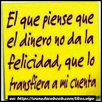 El dinero cuenta