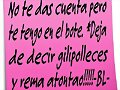 en el bote