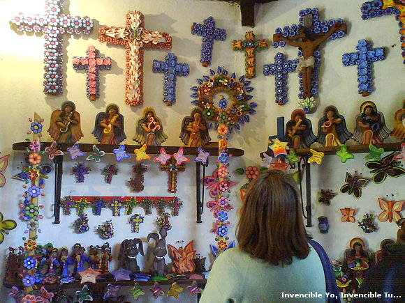 Mercado de artesanias en METEPEC