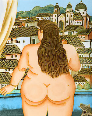 Mujer en la ventana