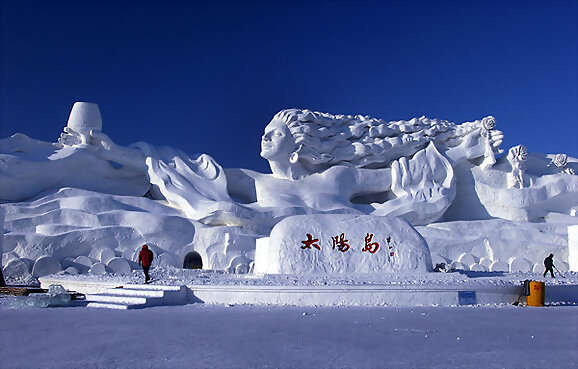 Arte en hielo