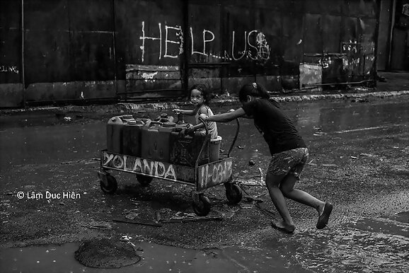 Niños refugiados