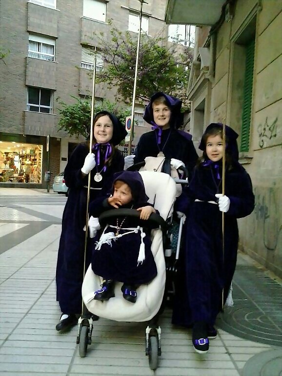 Niños nazarenos