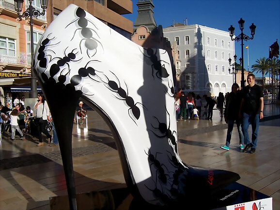 Shoe Street Art