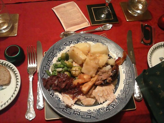 Plato de Navidad