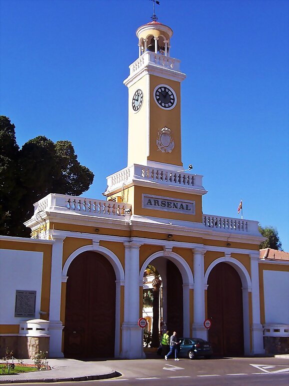 Puerta del Arsenal de Cartagena