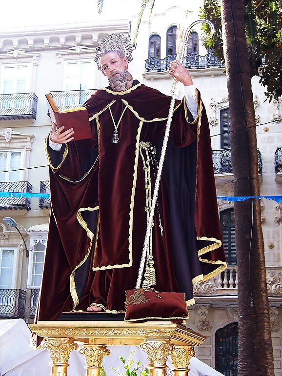 San Ginés de la Jara llegó por mar