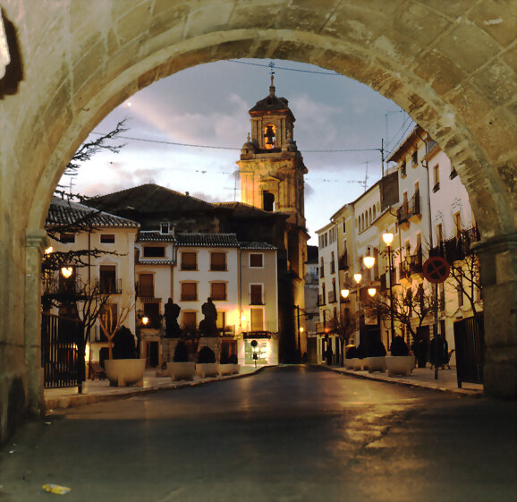 Entramos en Caravaca de la Cruz