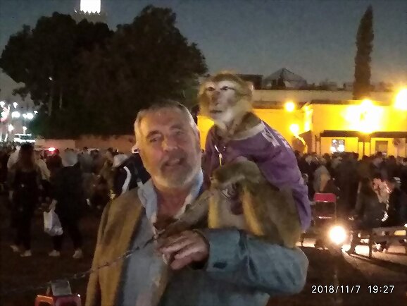 Marraquech. Plaza Jamaa el Fna.