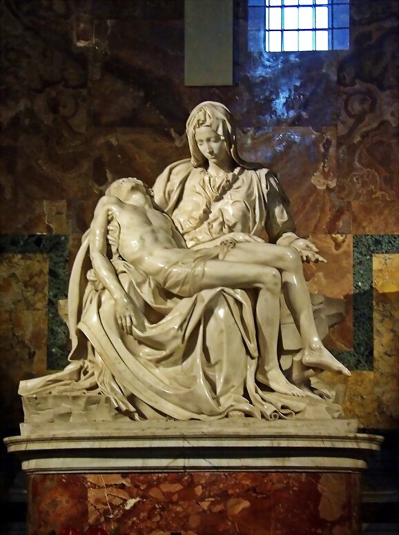 Roma. Interior de la Basílica de San Pedro