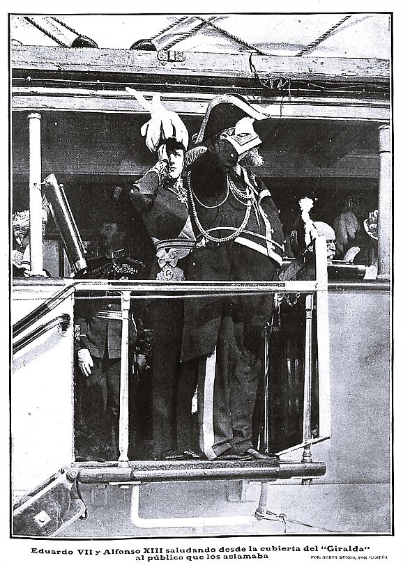 Llegaron por mar: Eduardo VII de Inglaterra