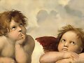 &iquest;Qu&eacute; miran estos angelitos?