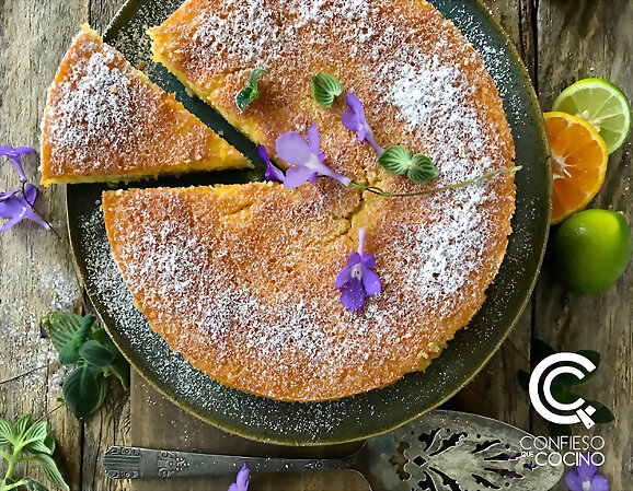 La cocina de las Clarisas: Tarta de Cítricos