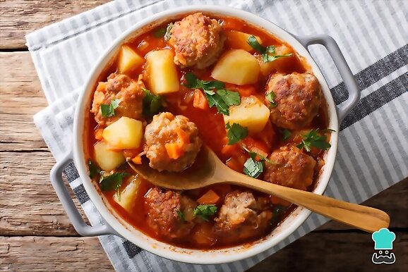 La cocina de las clarisas: Guiso de albóndigas