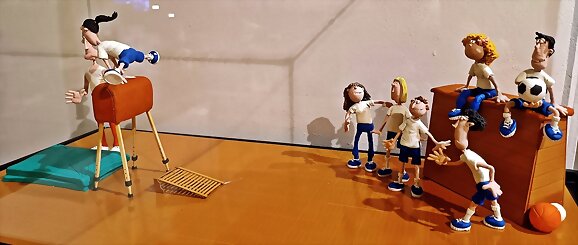 Plastihistoria del deporte