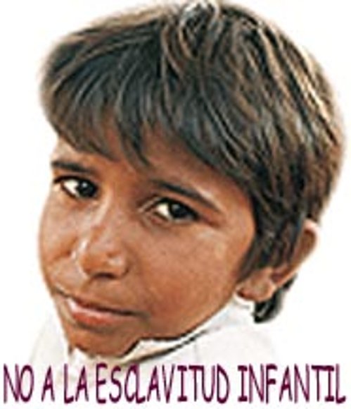 No a la esclavitud infantil